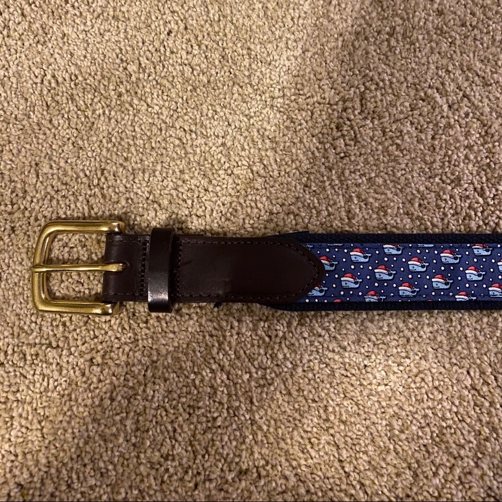 Vineyard Vines Santa Hat Belt